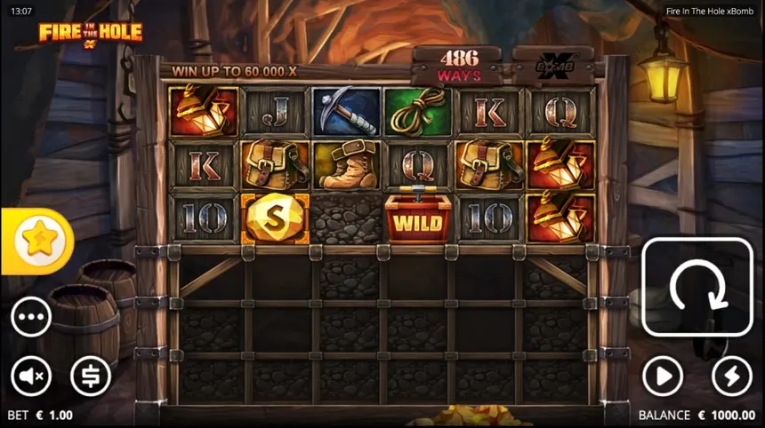 Fire in the Hole xBomb - Screenshot du jeu